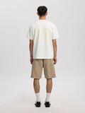 Product image thumbnail 4 SHORT SLEEVED CREWNECK T-SHIRT, Coconut Milk