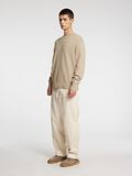 Selected REGULAR FIT  KNITTED PULLOVER, Beige, highres - 16097167_Beige_008.jpg
