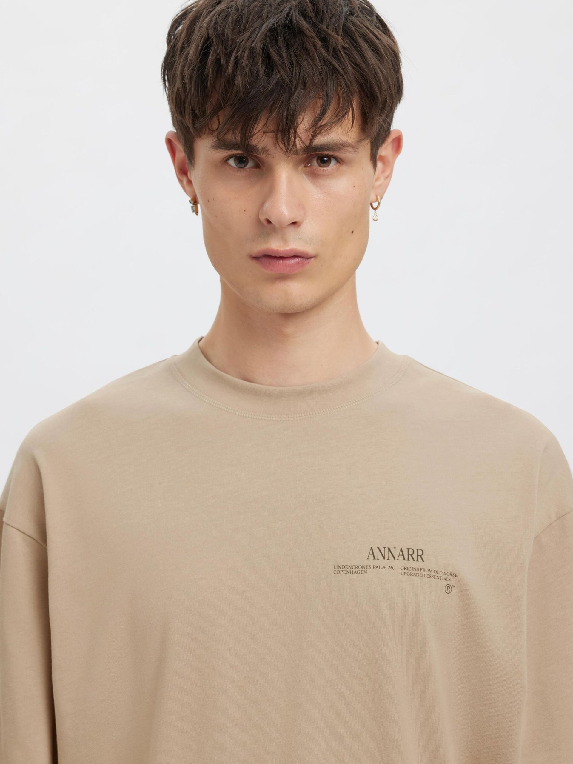 Carousel image - LOOSE FIT T-SHIRT, Pure Cashmere | 6