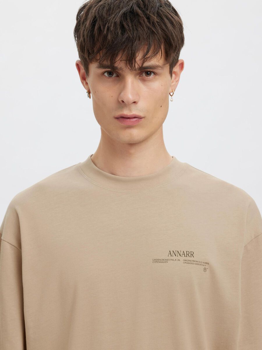 Carousel image - LOOSE FIT T-SHIRT, Pure Cashmere | 6