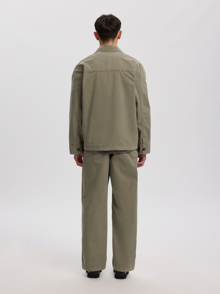 Carousel image - LOOSE FIT CHINOS, Castor Gray | 4