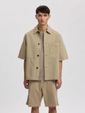 Product image thumbnail - RELAXED FIT OVERSHIRT, Weathered Teak | 2