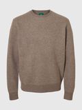 Product image thumbnail - MERINO WOOL PULLOVER, Dark Earth | 3