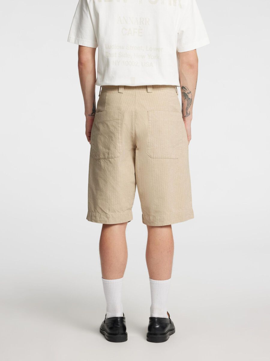 Carousel image - LOOSE FIT SHORTS, Weathered Teak | 6