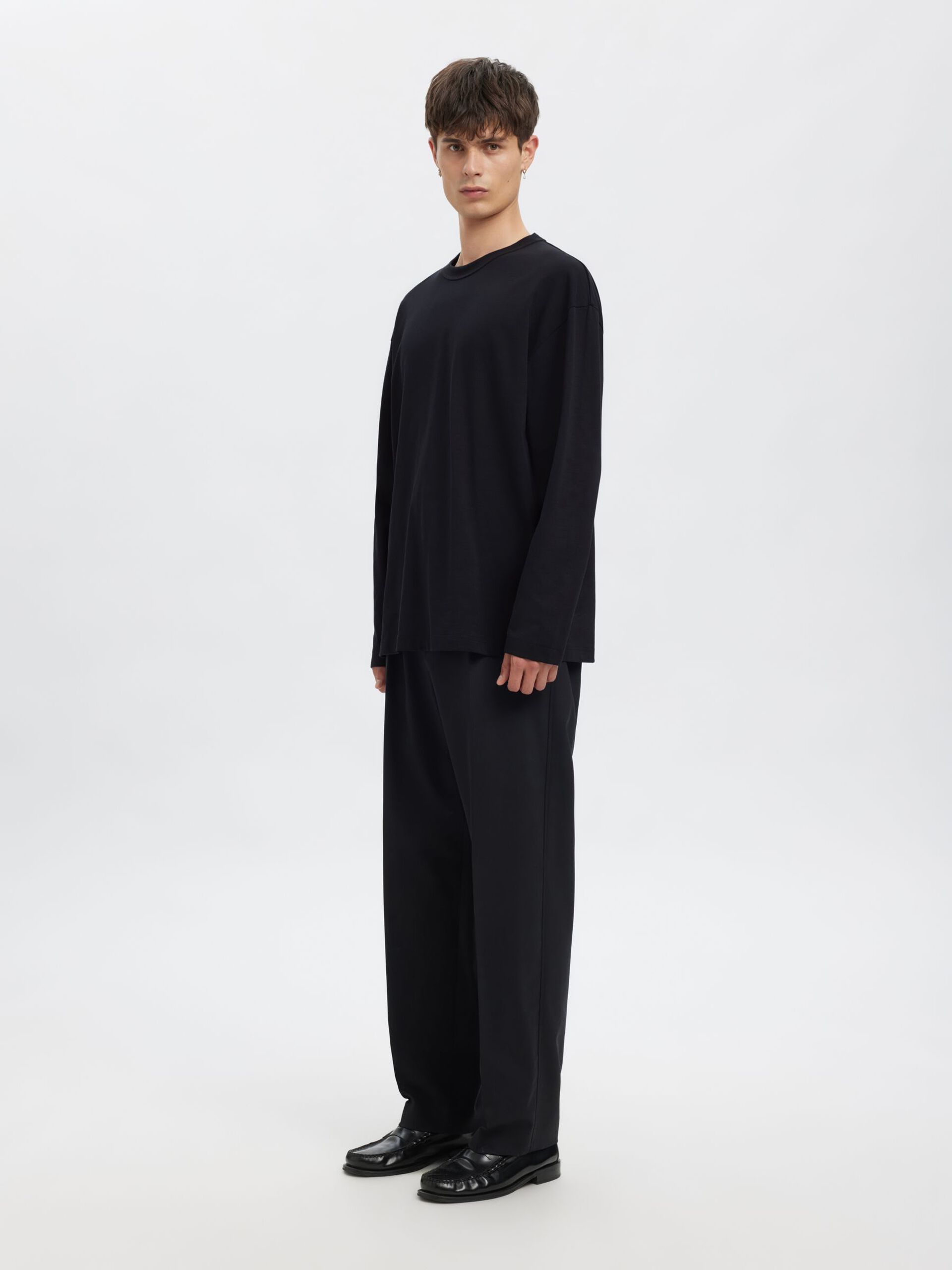 Carousel image - LONG SLEEVED T-SHIRT, Dark Navy | 5