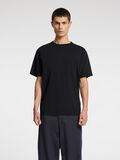 Selected SHORT SLEEVED COTTON T-SHIRT, Forged Iron, highres - 16096871_ForgedIron_003.jpg