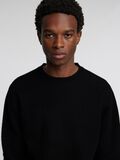 Selected MERINO WOOL PULLOVER, Black, highres - 16094958_Black_006.jpg