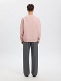 Product image thumbnail - MERINO WOOL PULLOVER, Barely Pink | 3