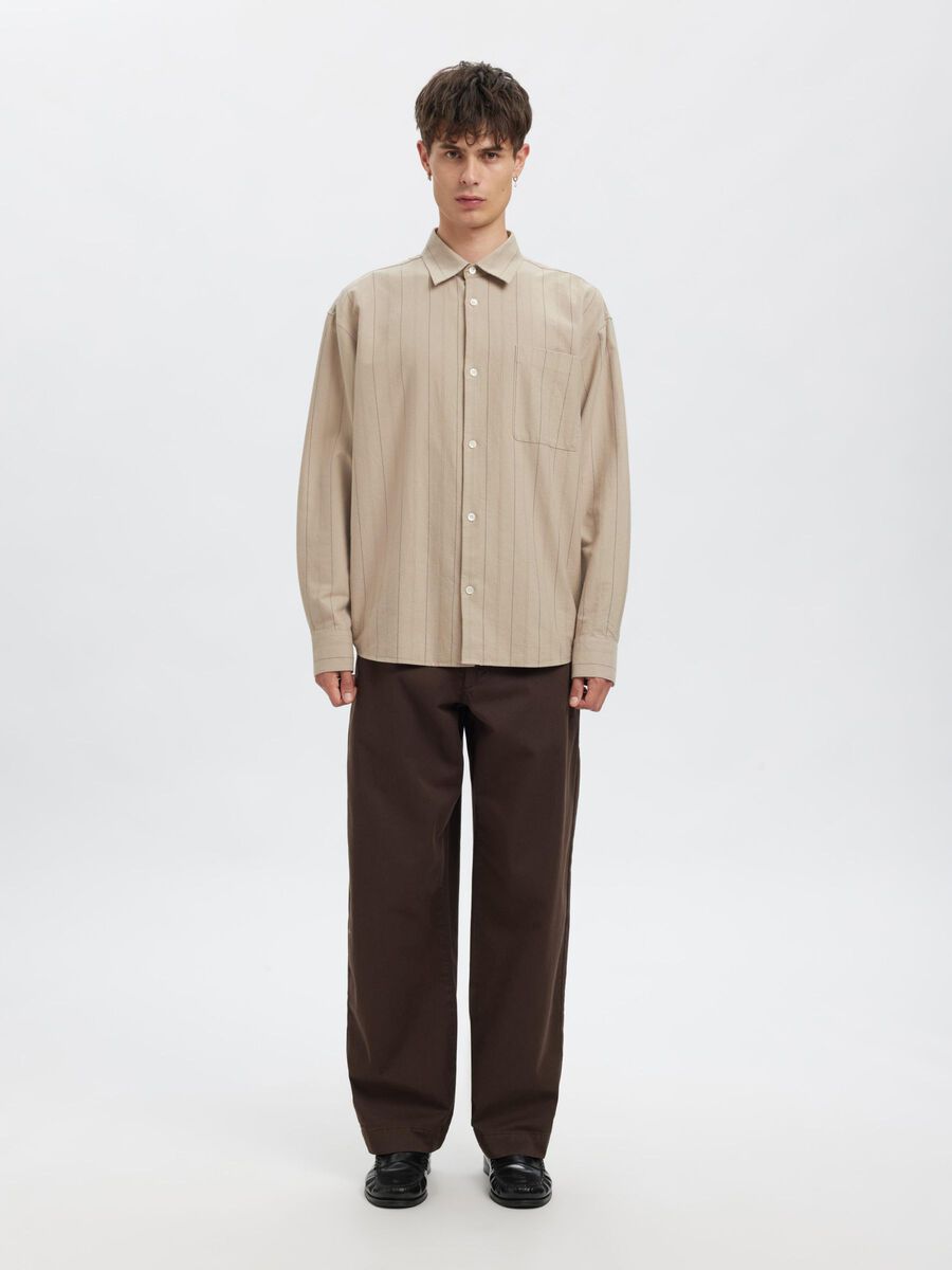 Carousel image - RELAXED FIT SHIRT, Pure Cashmere | 1