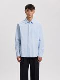 Product image thumbnail - SEERSUCKER LONG SLEEVED SHIRT, Azure Blue | 2