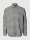 Product image thumbnail - RELAXED FIT LONG SLEEVED SHIRT, Chiseled Stone | 3