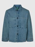 Selected BOXY FIT  DENIM SHIRT, Light Blue, highres - 16097059_LightBlue_001.jpg