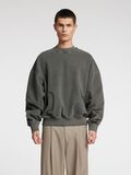 Selected RELAXED FIT  SWEATSHIRT, Forged Iron, highres - 16097124_ForgedIron_003.jpg