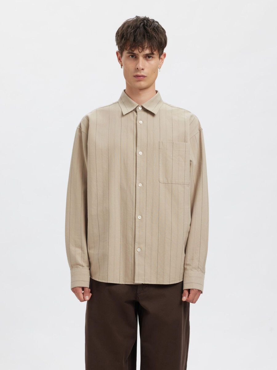 Carousel image - RELAXED FIT SHIRT, Pure Cashmere | 2