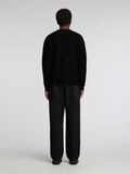 Selected MERINO WOOL PULLOVER, Black, highres - 16094958_Black_004.jpg