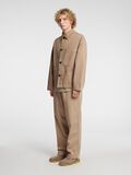 Selected RELAXED FIT OVERSHIRT, Weathered Teak, highres - 16097033_WeatheredTeak_008.jpg