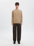 Selected MERINO WOOL PULLOVER, Oatmeal, highres - 16094958_Oatmeal_005.jpg