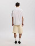 Product image thumbnail - SELVEDGE DENIM SHORTS, White Denim | 4