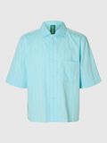 Selected LOOSE FIT  SHORT SLEEVED SHIRT, Blue Elixir, highres - 16097615_BlueElixir_1182159_001.jpg
