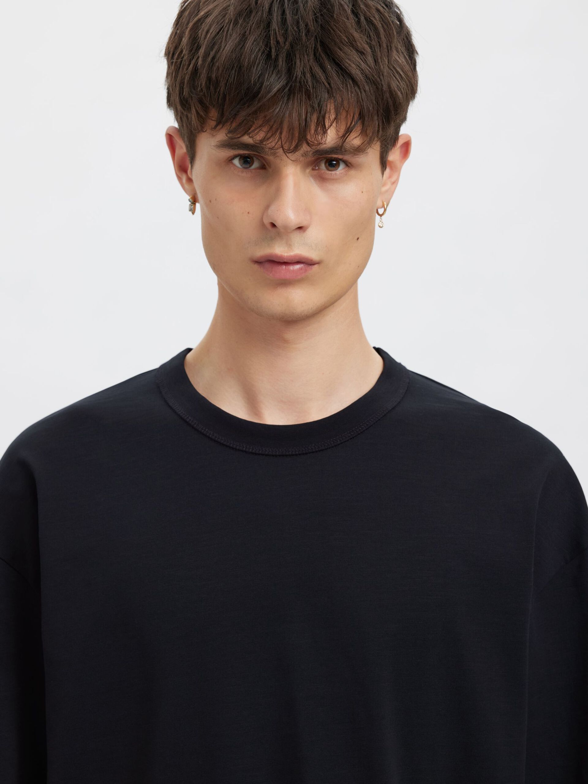 Carousel image - LONG SLEEVED T-SHIRT, Dark Navy | 3