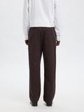 Product image thumbnail - RELAXED FIT TROUSERS, Chocolate Torte | 6