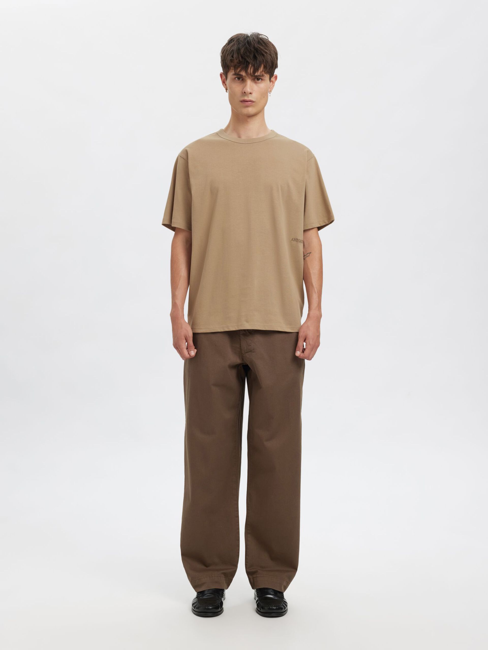 Carousel image - RELAXED FIT T-SHIRT, Dune | 4