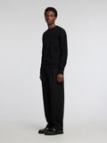 Selected LOOSE FIT COTTON TROUSERS, Black, highres - 16094913_Black_008.jpg