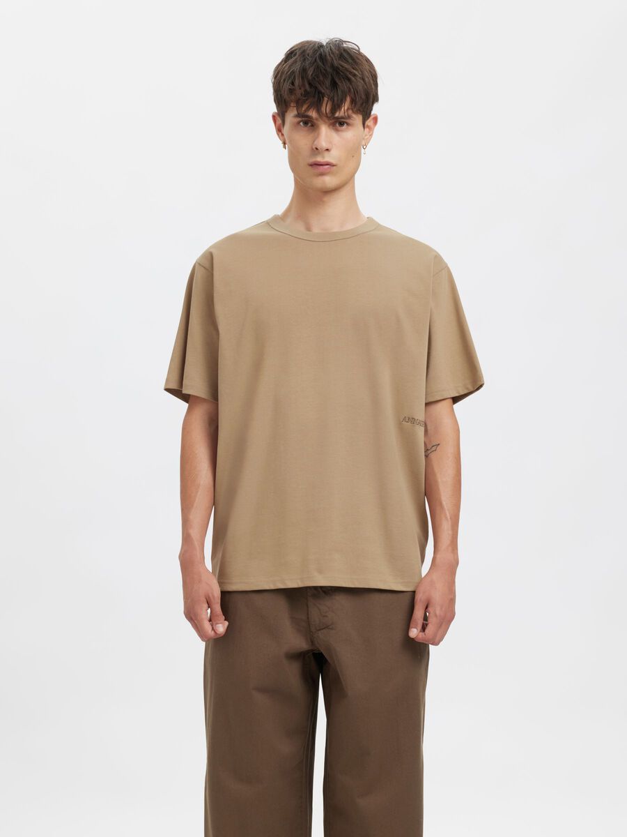 Carousel image - RELAXED FIT T-SHIRT, Dune | 1
