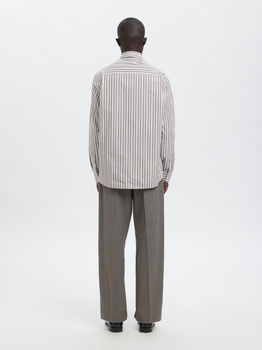 Carousel image - RELAXED FIT SHIRT, Morel | 4