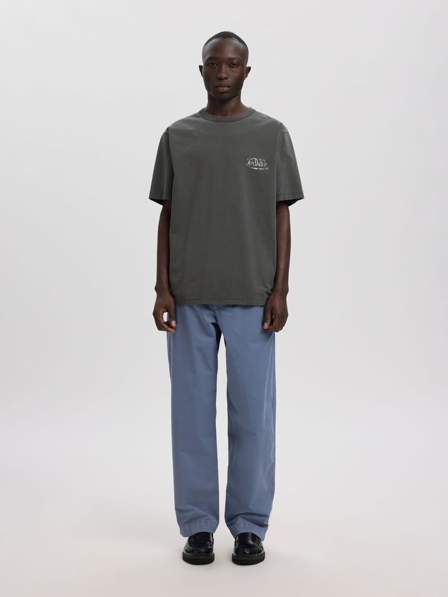 Product tile image - PRINTED CREWNECK T-SHIRT, Forged Iron | 16100913_ForgedIron_1255270