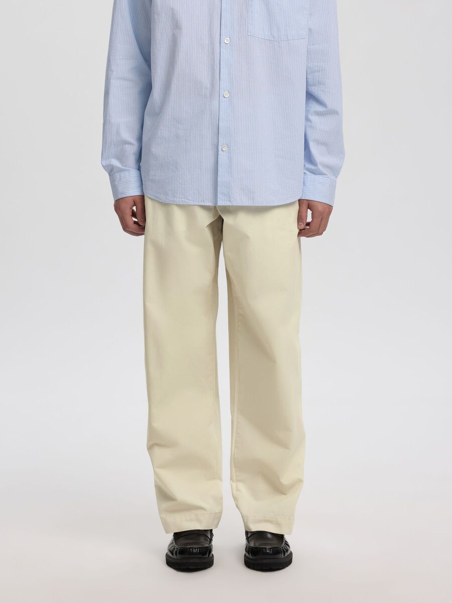 Carousel image - LOOSE FIT CHINOS, Dawn Blue | 2