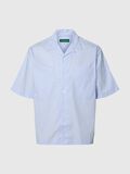 Product image thumbnail - BOXY FIT SHORT SLEEVED SHIRT, Cashmere Blue | 3