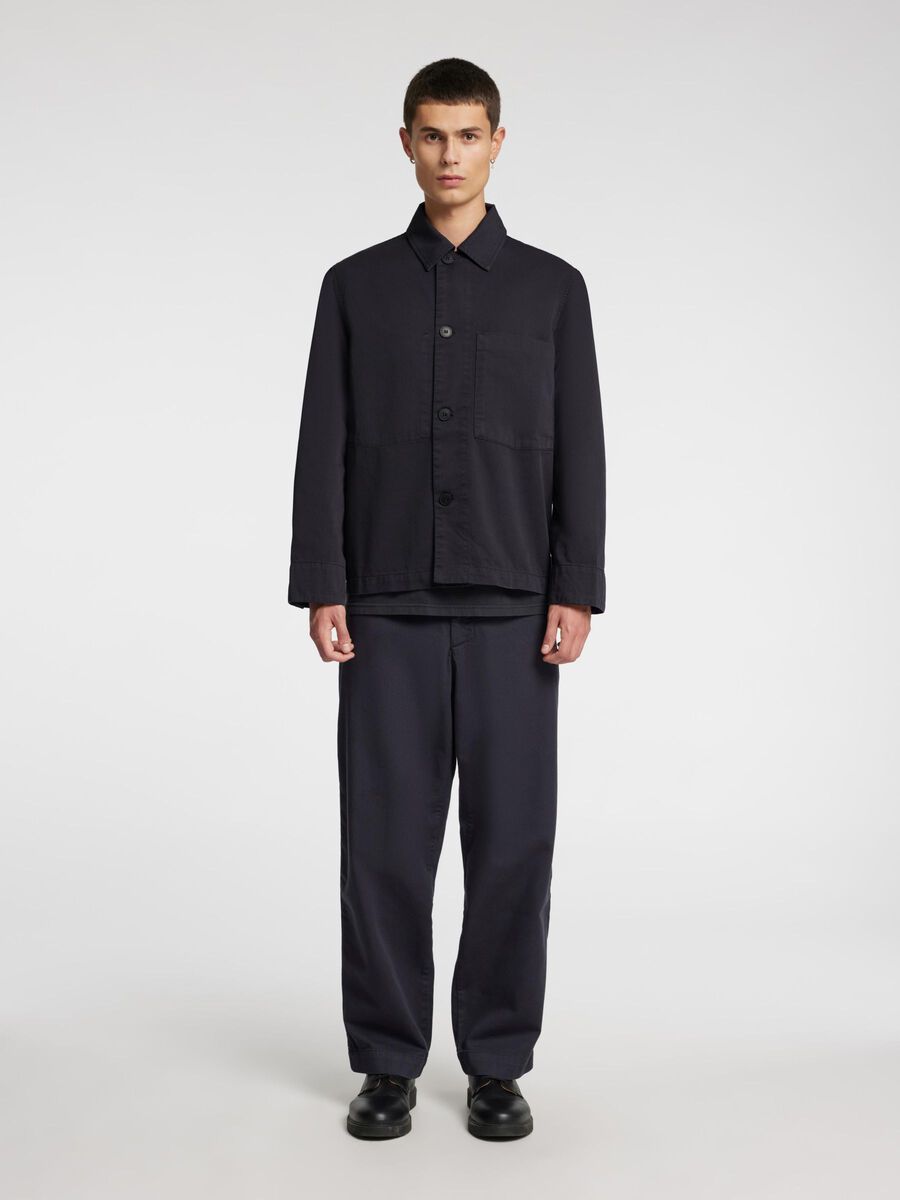 Selected RELAXED FIT OVERSHIRT, Phantom, highres - 16097033_Phantom_005.jpg