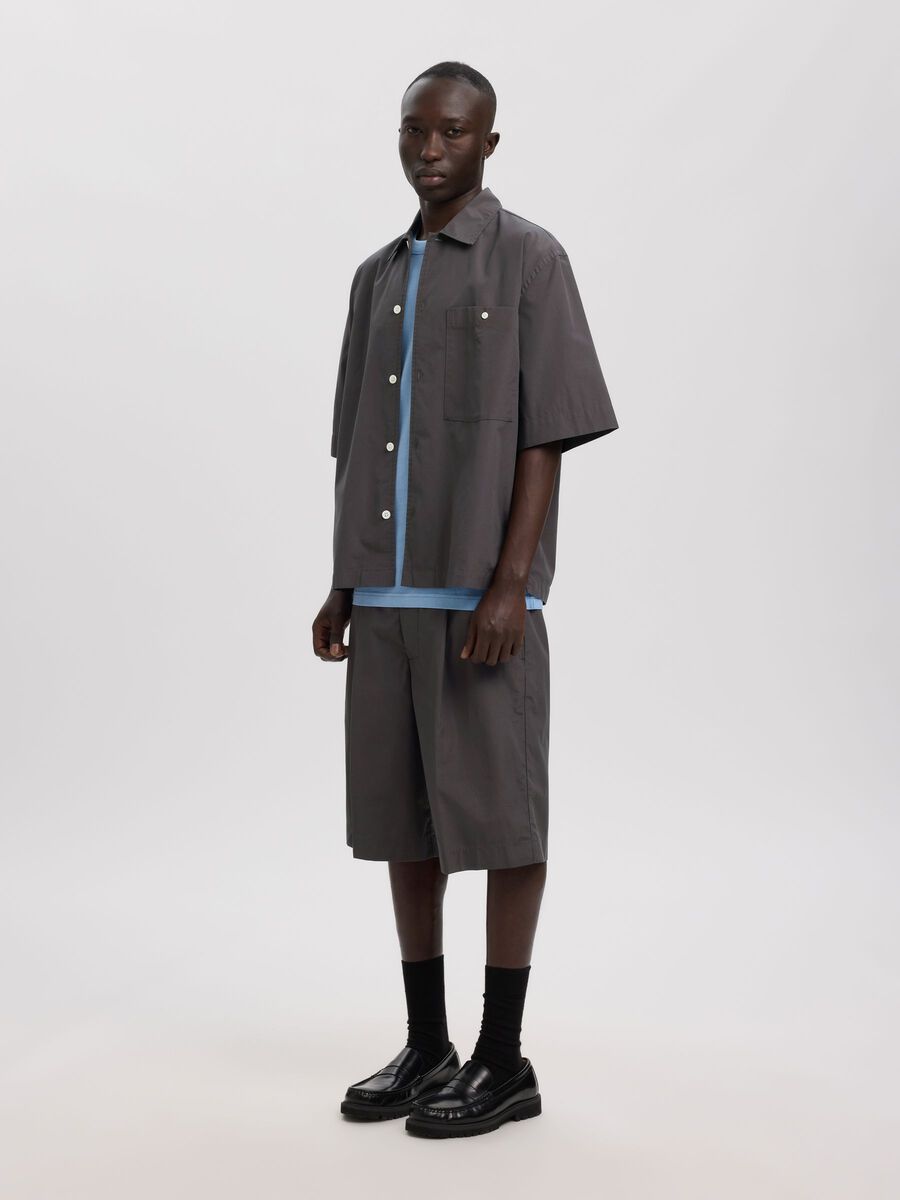 Carousel image - RELAXED FIT SHORTS, Forged Iron | 5