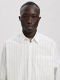 Product image thumbnail - RELAXED FIT STRIPED SHIRT, Brilliant White | 6