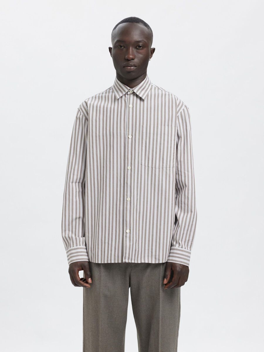 Carousel image - RELAXED FIT  SHIRT, Morel | 2