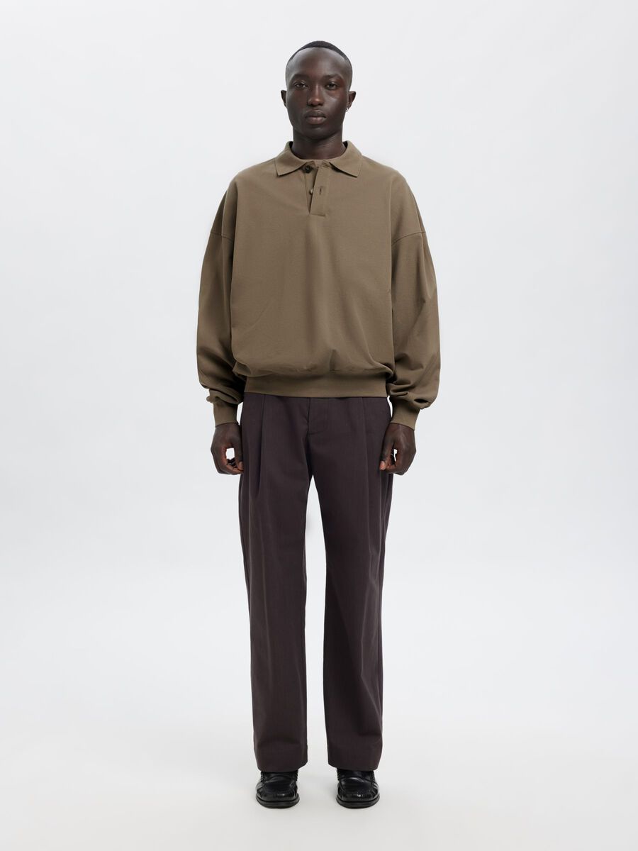 Product tile image - RELAXED FIT POLO SHIRT, Bungee Cord | 16099465_BungeeCord