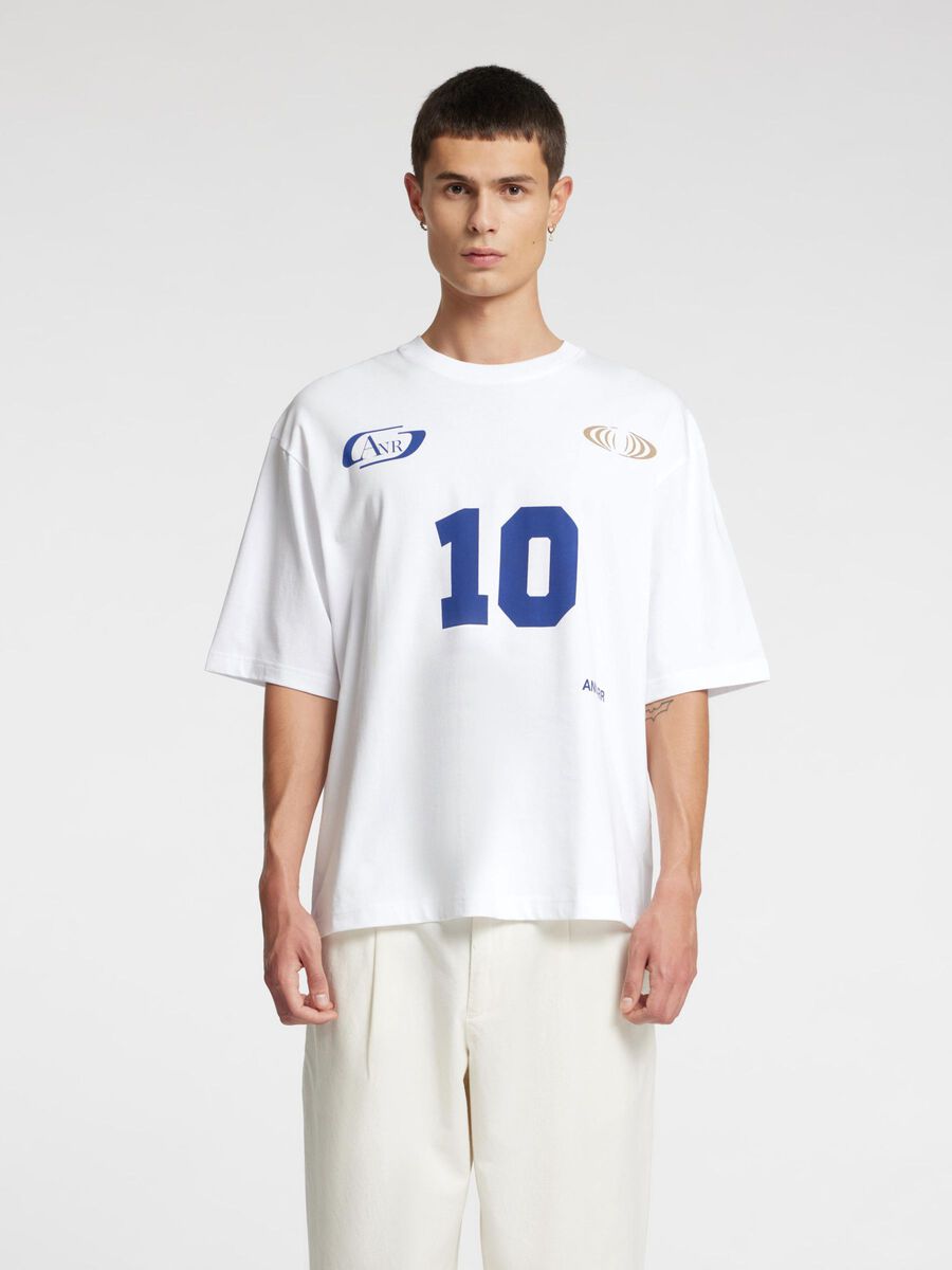 Selected SHORT SLEEVED  T-SHIRT, Bright White, highres - 16097273_BrightWhite_003.jpg