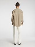 Selected RELAXED FIT SHIRT, Weathered Teak, highres - 16096727_WeatheredTeak_1164285_004.jpg