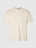 Selected RELAXED FIT T-SHIRT, Snow White, highres - 16097675_SnowWhite_001.jpg