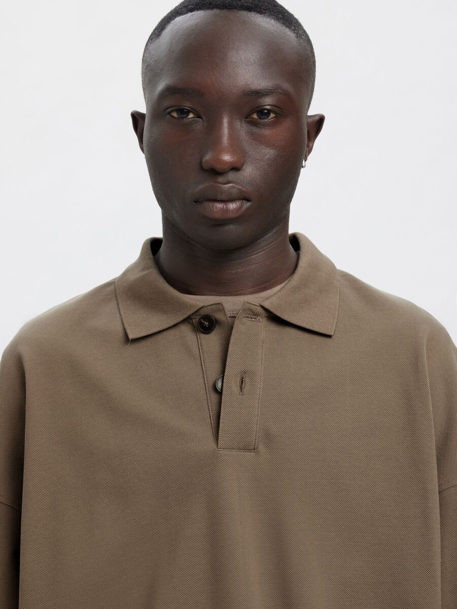 Carousel image - RELAXED FIT POLO SHIRT, Bungee Cord | 3