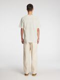 Selected SHORT SLEEVED  T-SHIRT, Cloud Dancer, highres - 16096874_CloudDancer_004.jpg