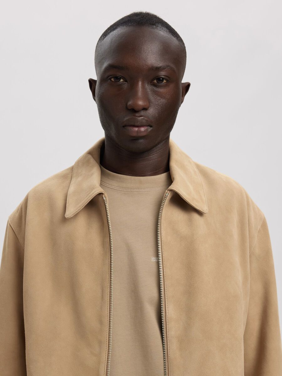 Carousel image - SUEDE JACKET, Weathered Teak | 6