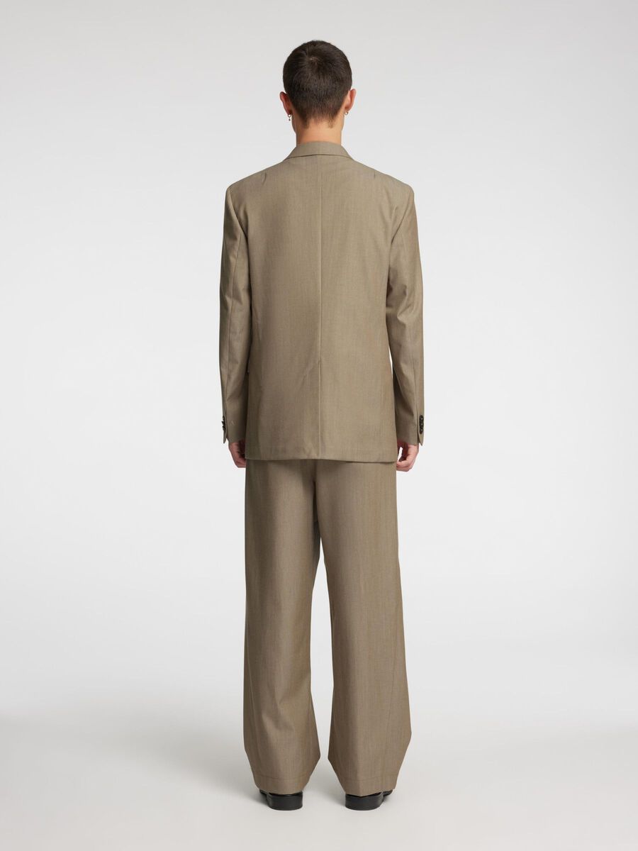 Carousel image - RELAXED FIT DOUBLE-BREASTED BLAZER, Brindle | 4