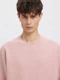 Product image thumbnail - MERINO WOOL PULLOVER, Barely Pink | 5