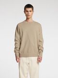 Selected REGULAR FIT  KNITTED PULLOVER, Beige, highres - 16097167_Beige_003.jpg