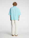 Selected LOOSE FIT  SHORT SLEEVED SHIRT, Blue Elixir, highres - 16097615_BlueElixir_1182159_004.jpg
