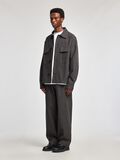 Selected BOXY FIT OVERSHIRT, Dark Gull Gray, highres - 16096176_DarkGullGray_1152736_008.jpg