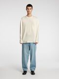 Selected LONG SLEEVED COTTON T-SHIRT, Coconut Milk, highres - 16096840_CoconutMilk_005.jpg