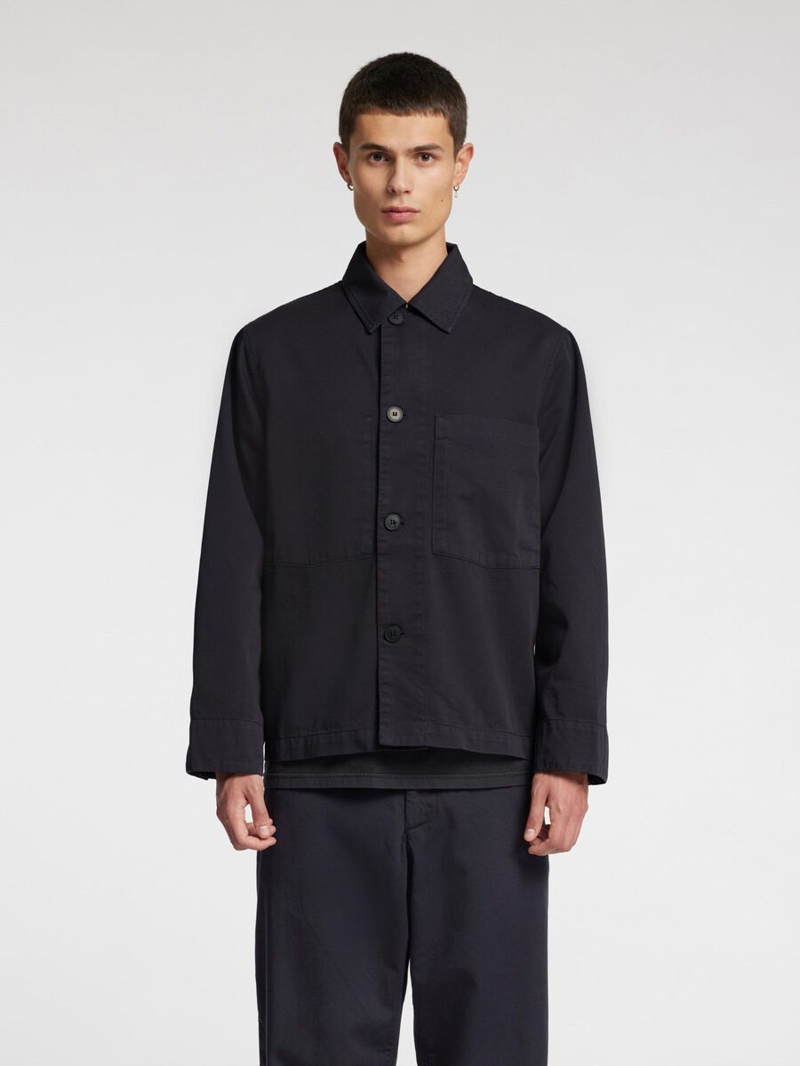 Selected RELAXED FIT OVERSHIRT, Phantom, highres - 16097033_Phantom_003.jpg